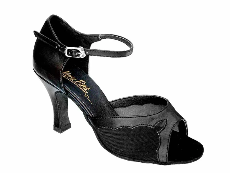 1616 Black Leather & Black Mesh