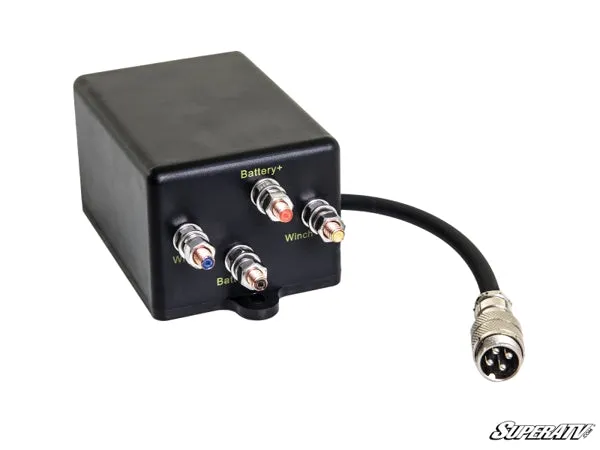 3500 lb UTV/ATV Winch with Wireless Remote & Synthetic Rope