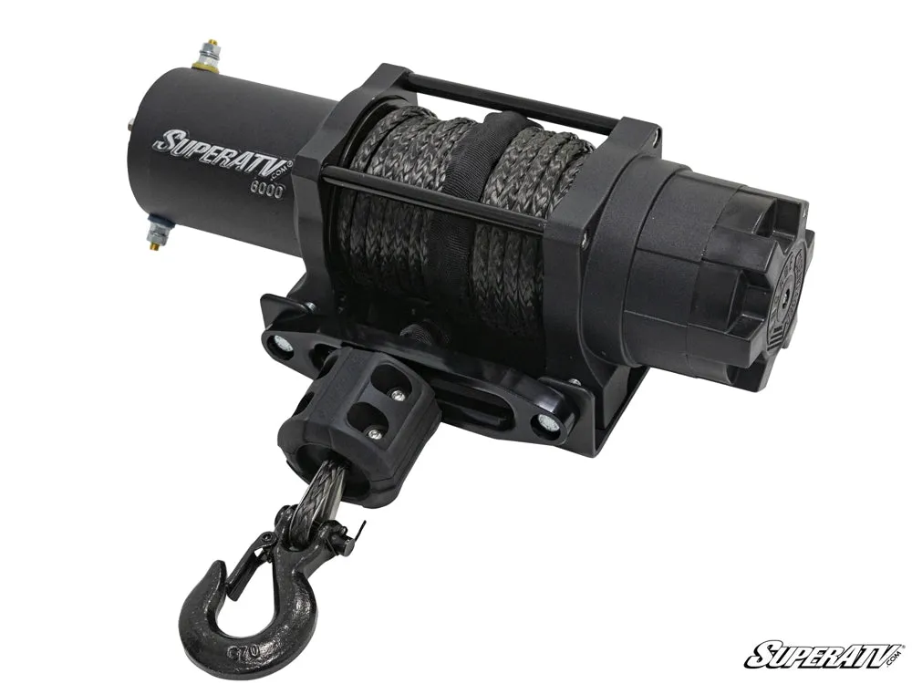 6000 lb UTV/ATV Winch with Wireless Remote & Synthetic Rope