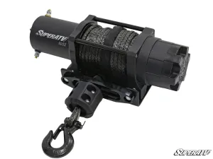 6000 lb UTV/ATV Winch with Wireless Remote & Synthetic Rope