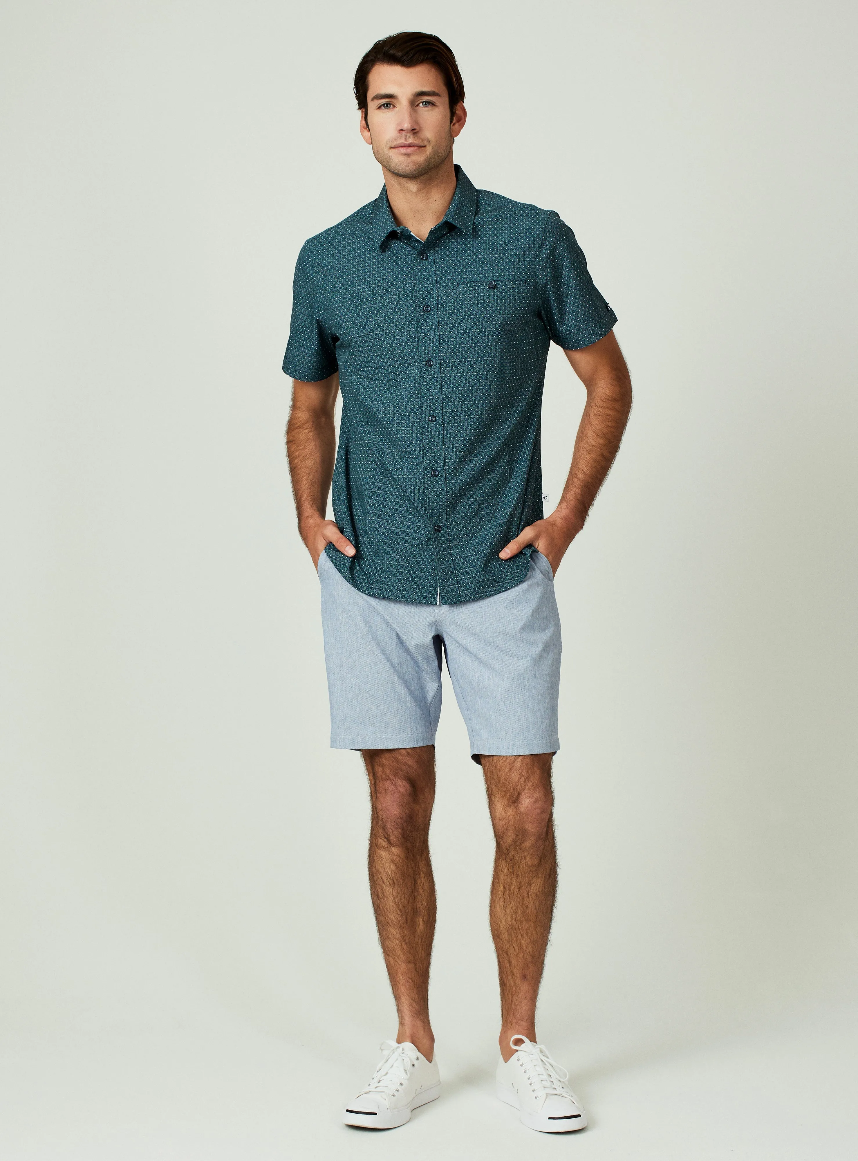 7 Diamonds Everest Hybrid Technical Shorts