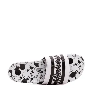 Adidas Men X Disney Mickey Mouse Adilette Comfort Slides Black White GW1057