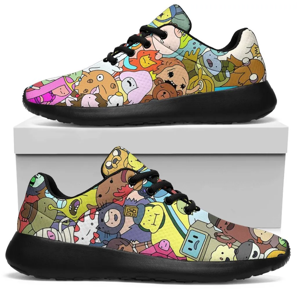 Adventure Time Sneakers Sporty Shoes Funny Gift Idea PT19