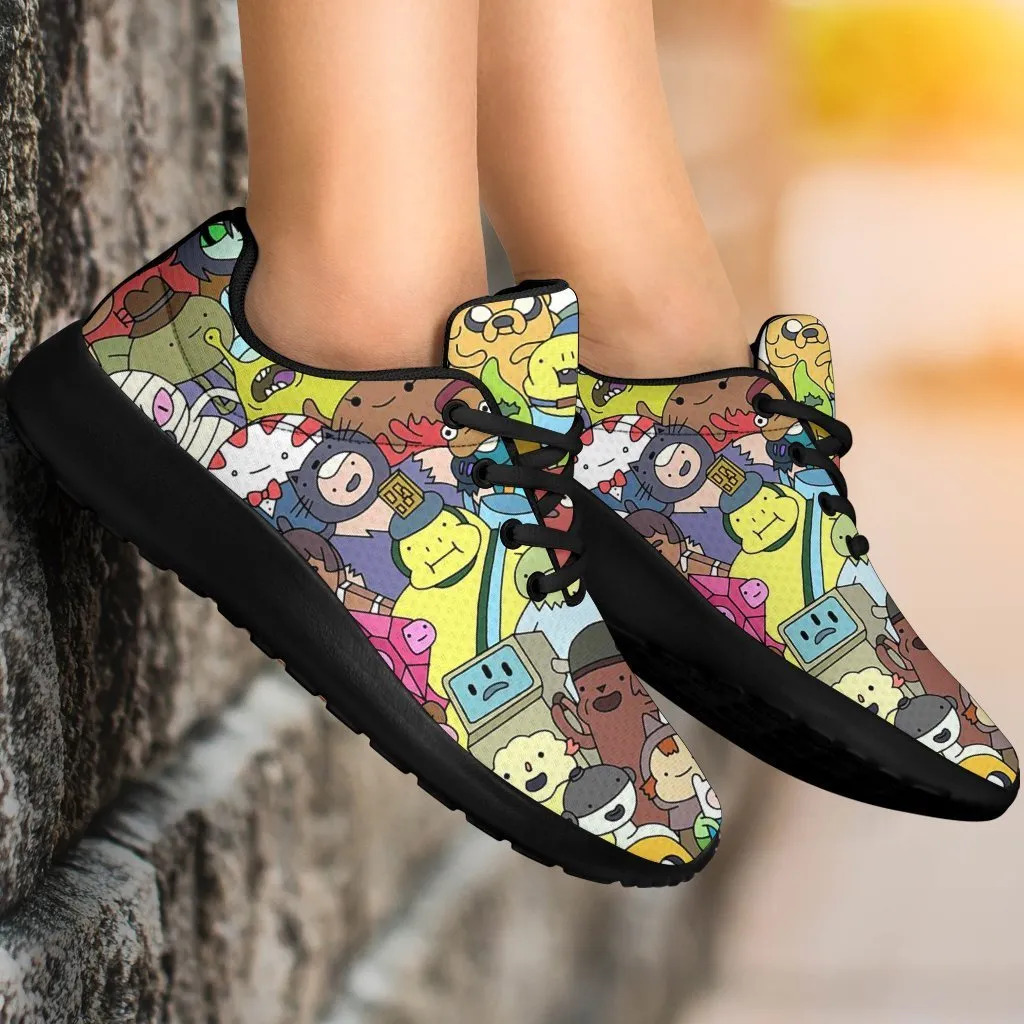 Adventure Time Sneakers Sporty Shoes Funny Gift Idea PT19