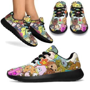 Adventure Time Sneakers Sporty Shoes Funny Gift Idea PT19