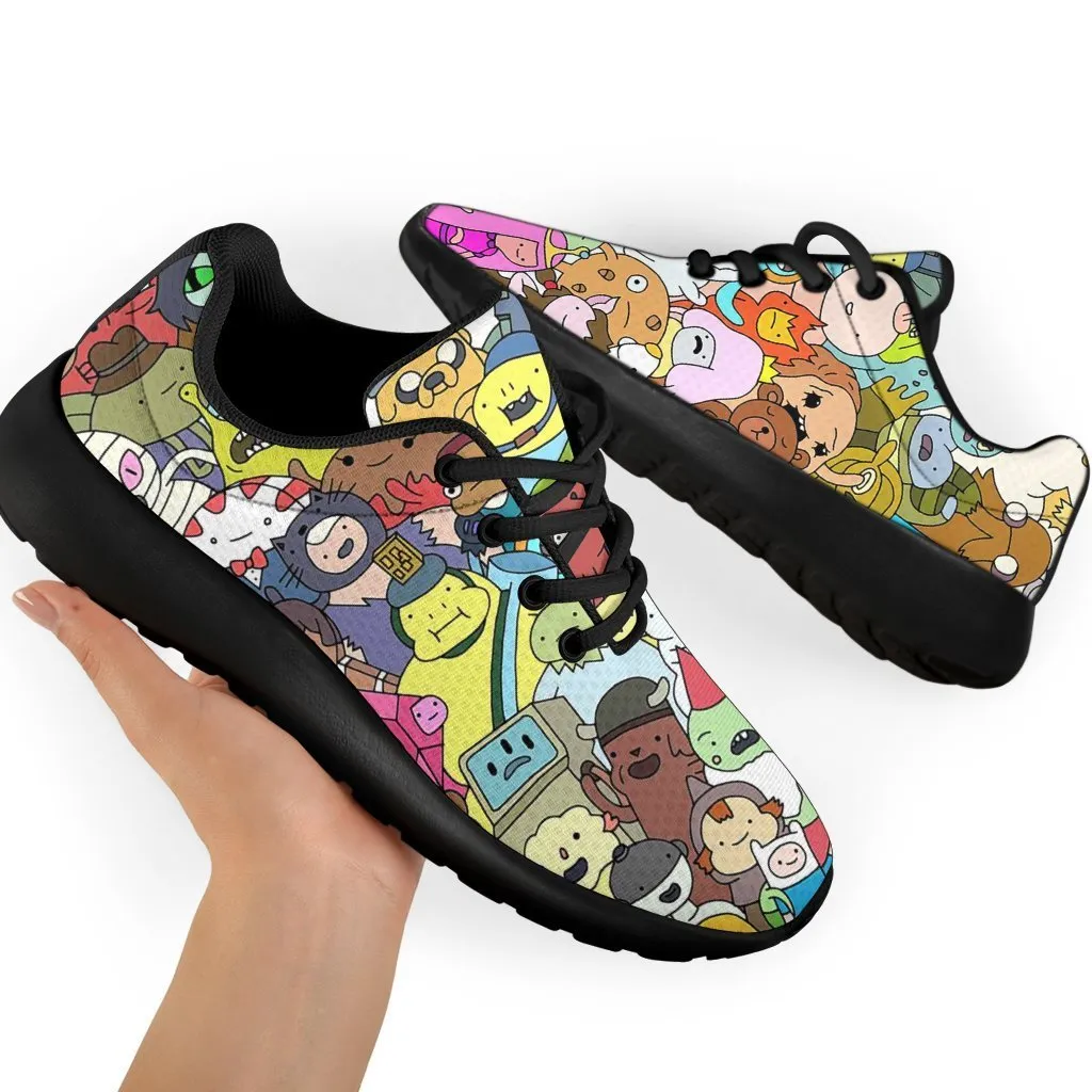 Adventure Time Sneakers Sporty Shoes Funny Gift Idea PT19