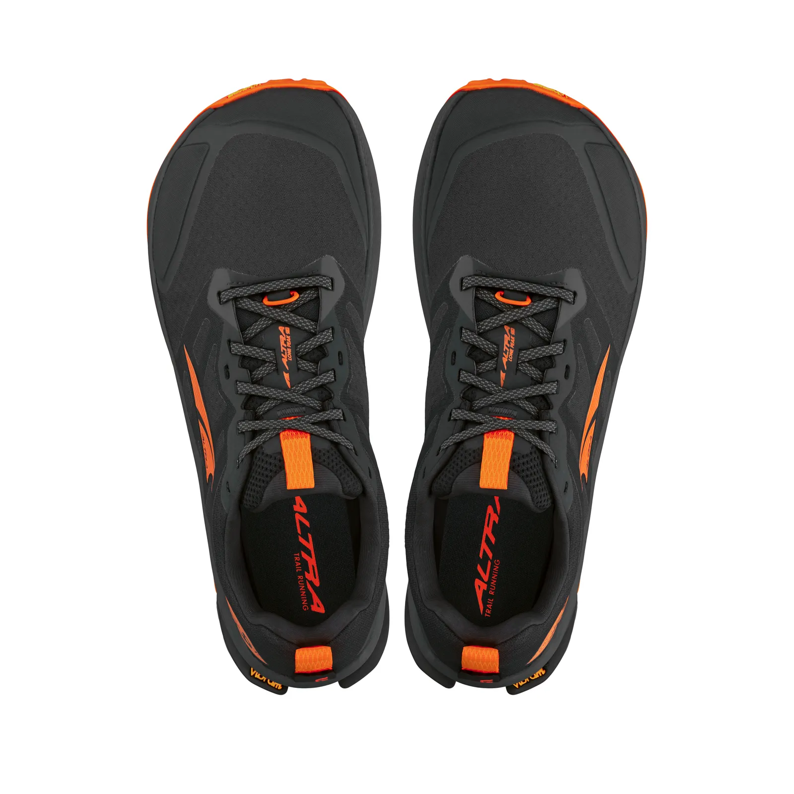 Altra Lone Peak 9  (Mens) - Black/Orange