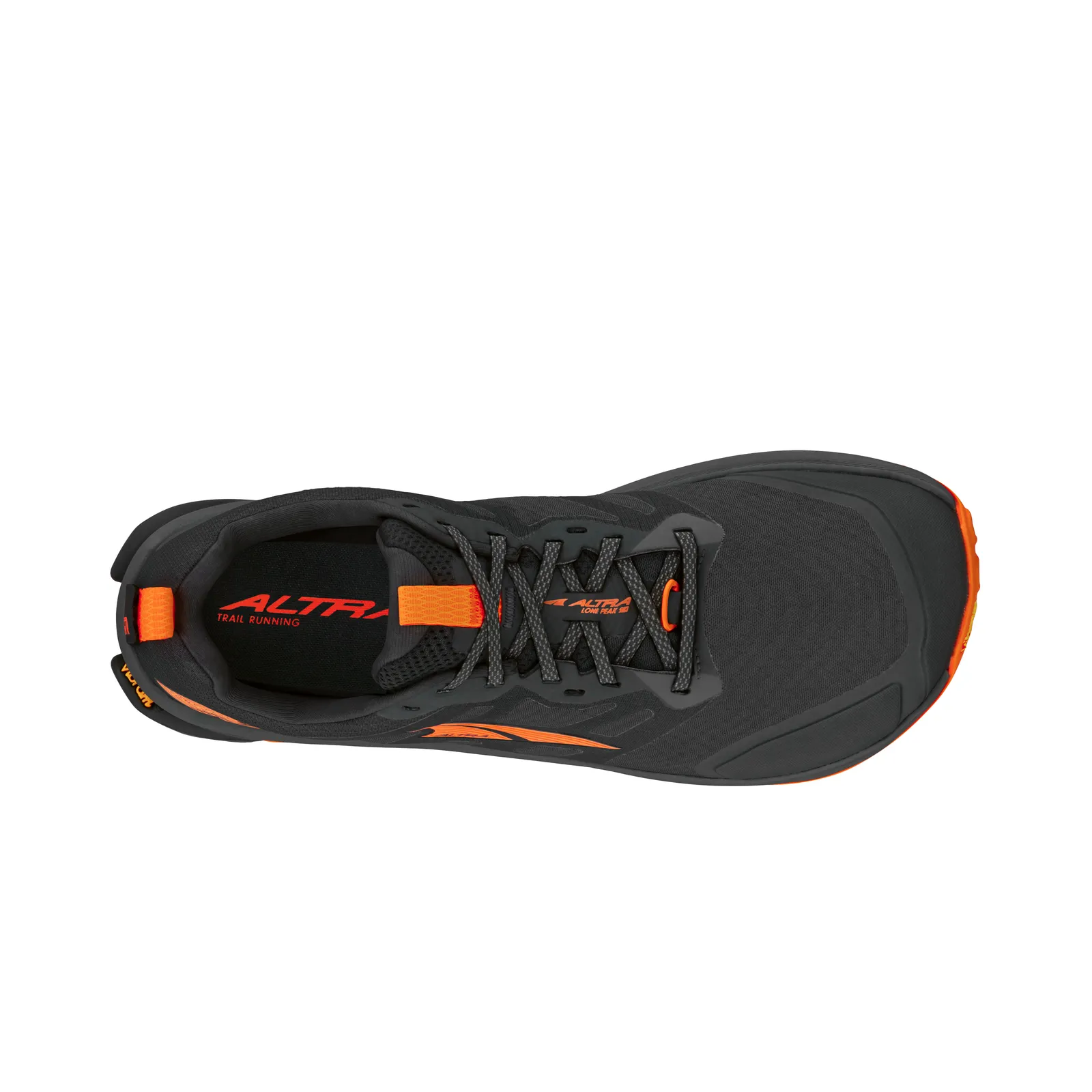 Altra Lone Peak 9  (Mens) - Black/Orange