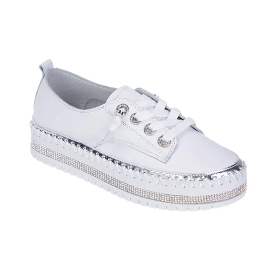 Ameise - Susan Leather Lace Up Sneaker