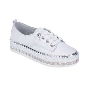 Ameise - Susan Leather Lace Up Sneaker