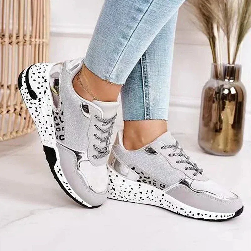 Anouk – Sneakers met Luipaardprint