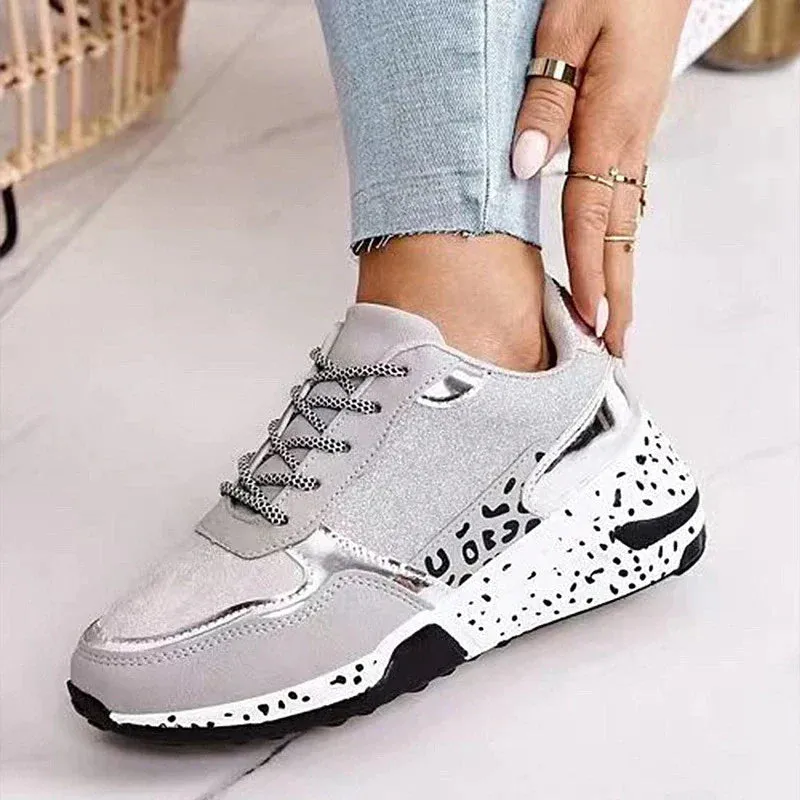 Anouk – Sneakers met Luipaardprint