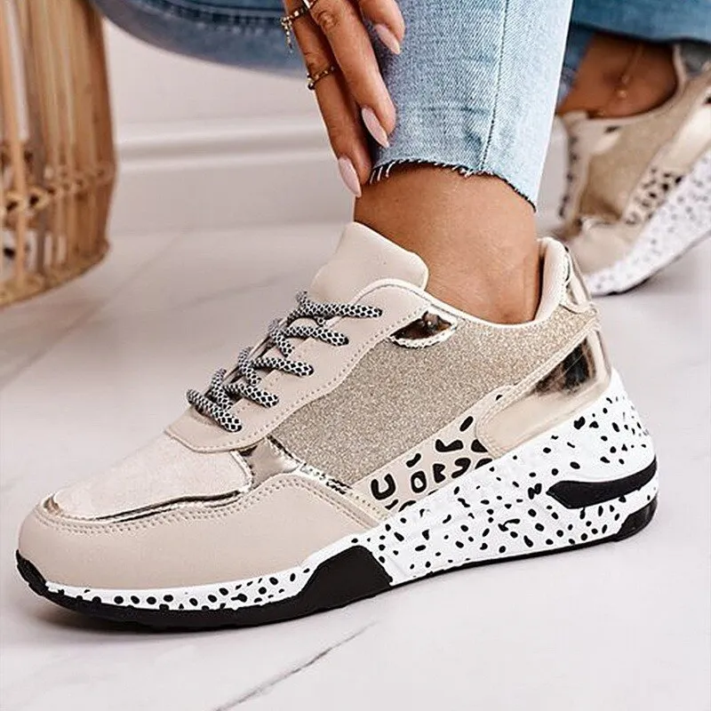 Anouk – Sneakers met Luipaardprint