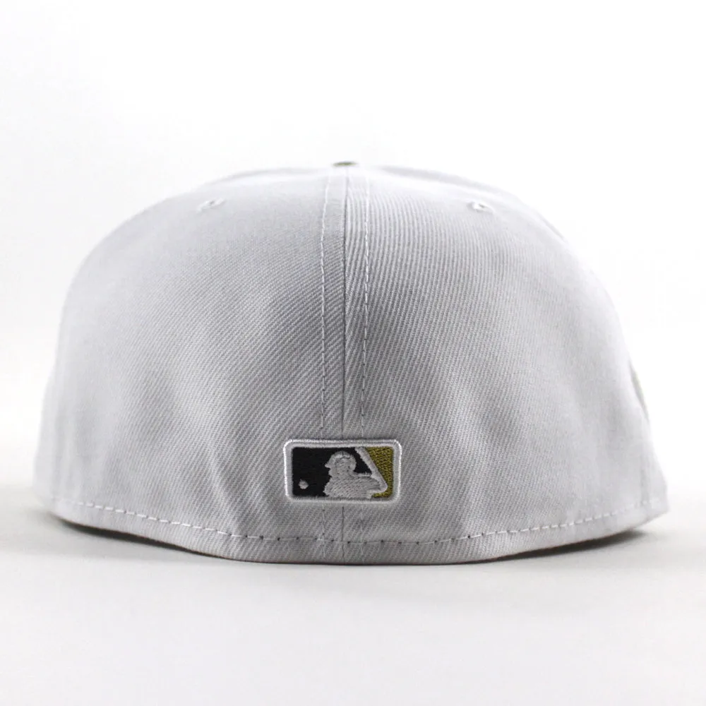 Baltimore Orioles Orioles Patch 59Fifty New Era Fitted Hat (White Black Gray Under Brim)