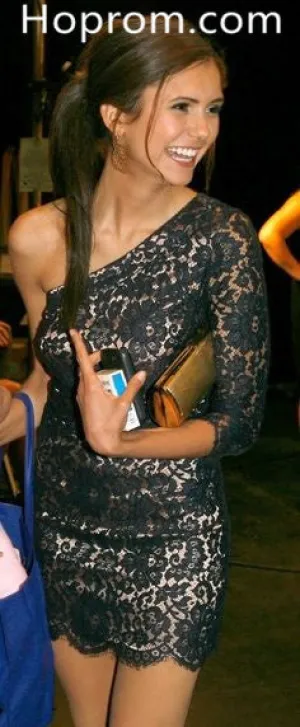 Black Lace Sexy Homecoming Dress, Tight Homecoming Dress