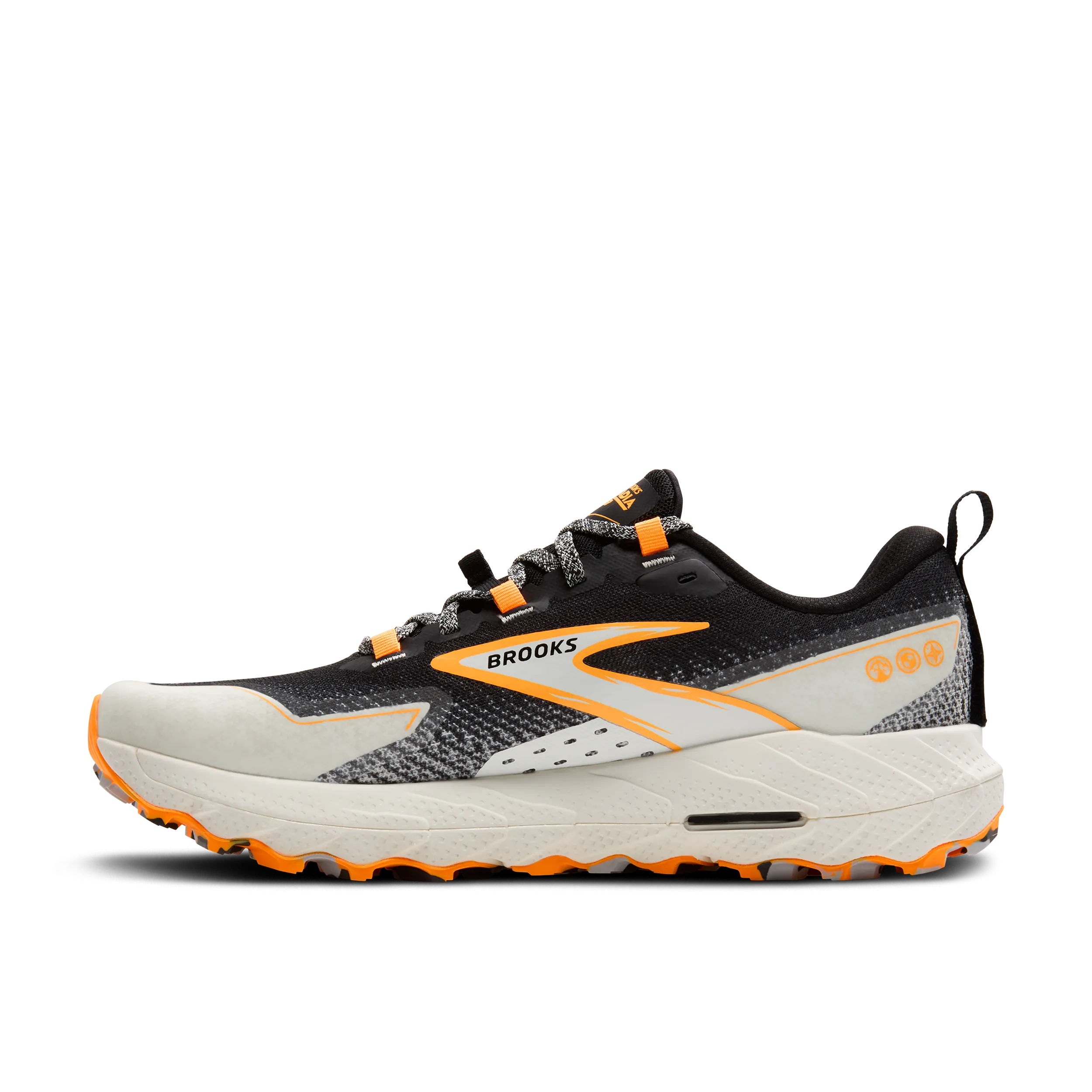 Brooks Cascadia 18 | Black / Blue Wash / Orange | Mens