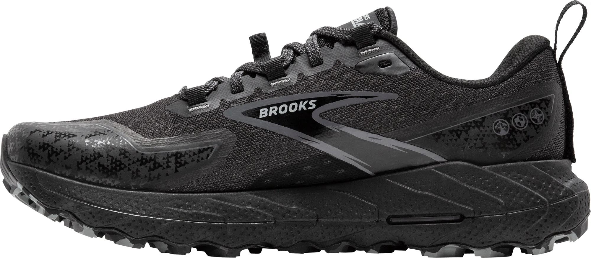 Brooks Cascadia 18 Mens Trail Running Shoes - Black