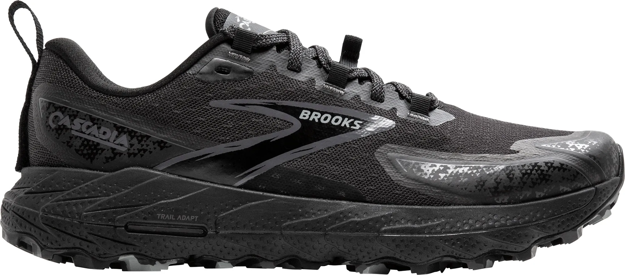 Brooks Cascadia 18 Mens Trail Running Shoes - Black