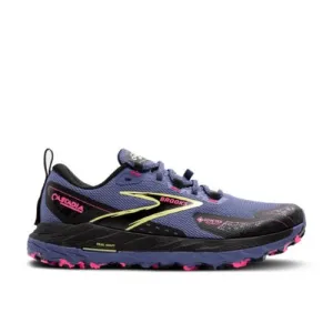 Brooks Womens GTX Cascadia 18 Grey Blue/Black/Pink
