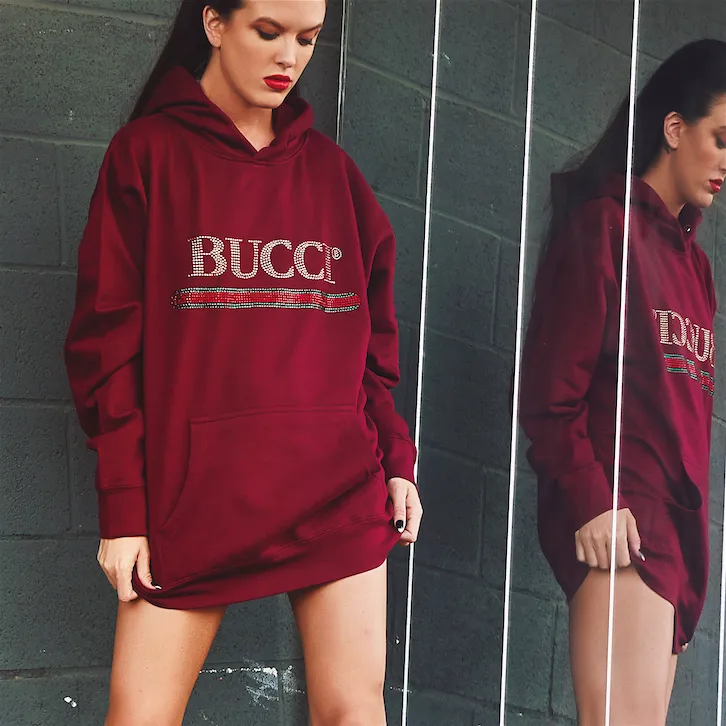 BUCCI CRYSTAL HOODIE