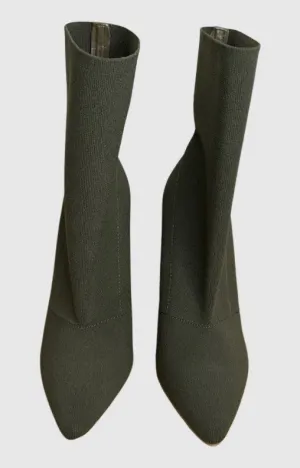 CAPITOL OLIVE GREEN BOOTIE - SM REBOOTED