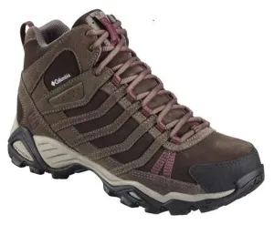 Columbia Women Brown HELVATIA MID LEATHER WATERPROOF