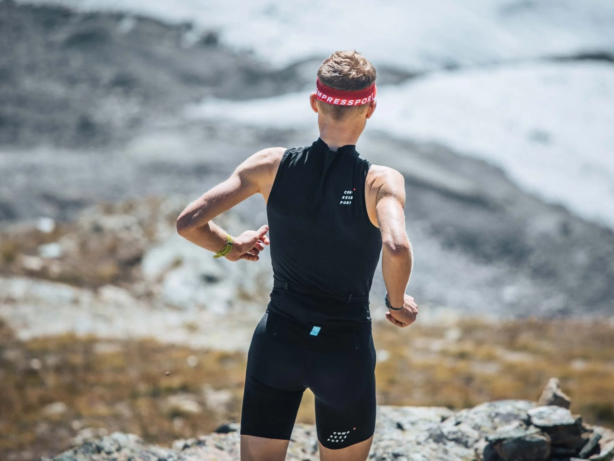 Compressport | Trail Postural Tank | Singlet | Heren