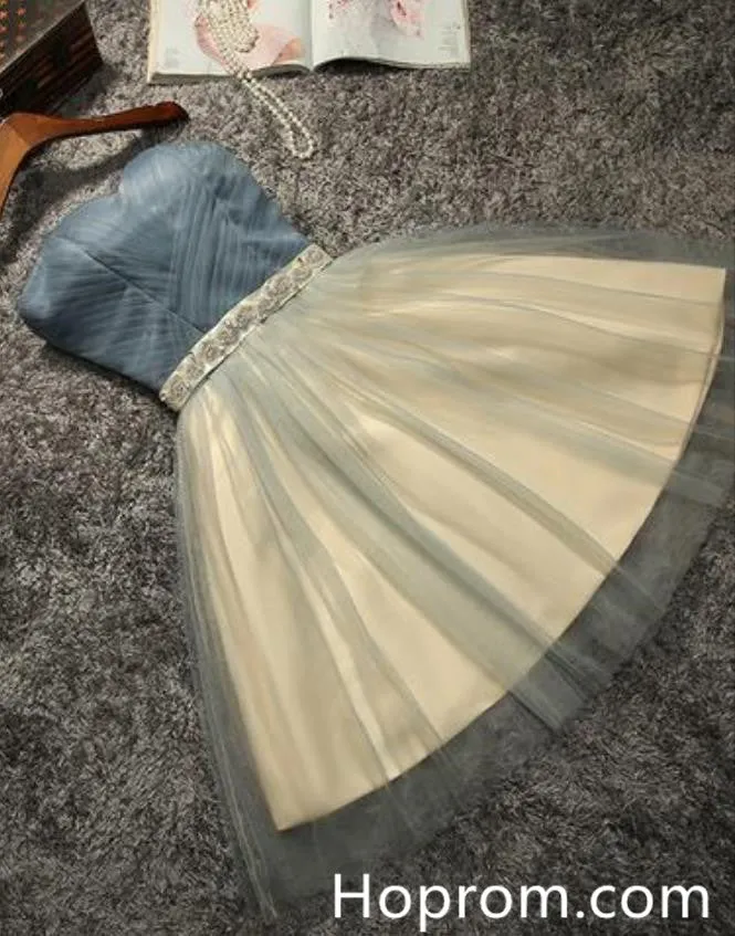 Cute Short Prom Dresss, Cute Tulle Homecoming Dress