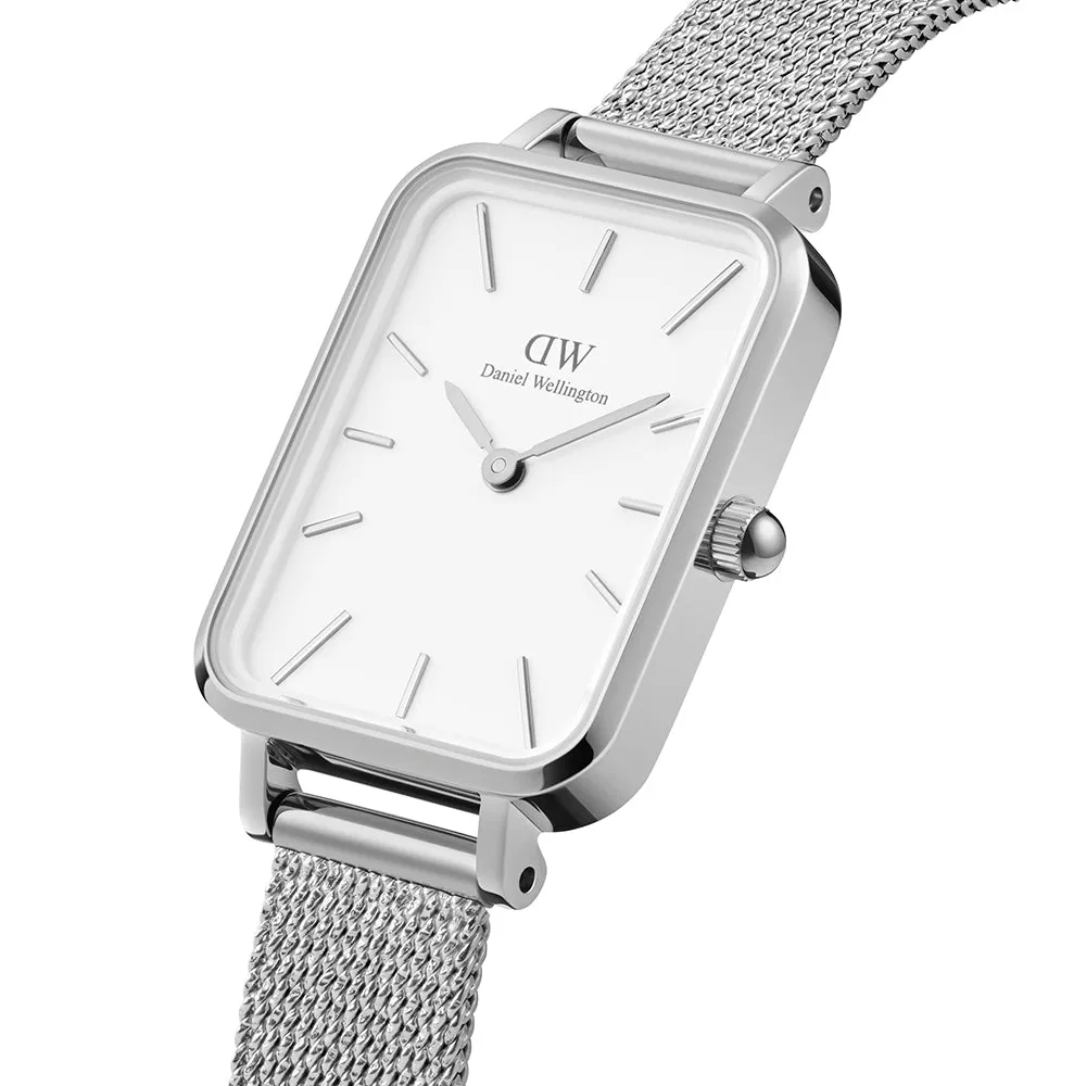 Daniel Wellington Women's Watch Silver Tone Case Quartz
