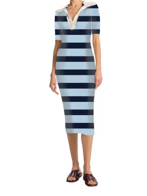 Darcy Dress - Midnight Sky Blue