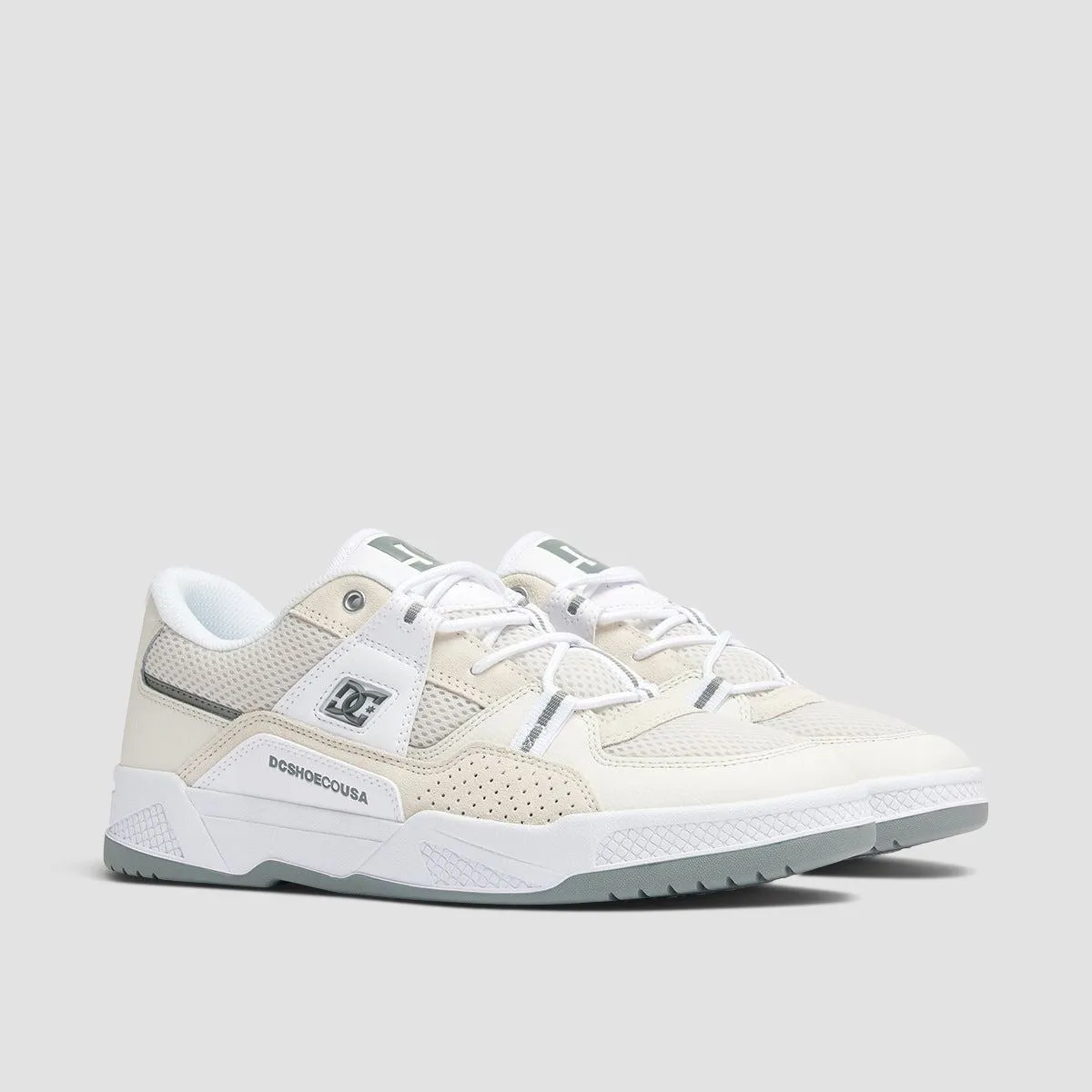 DC Construct Shoes - Off White