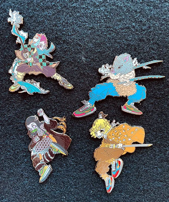 Demon Slayer Inosuke Enamel Pin