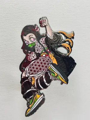 Demon Slayer Nezuko enamel pin