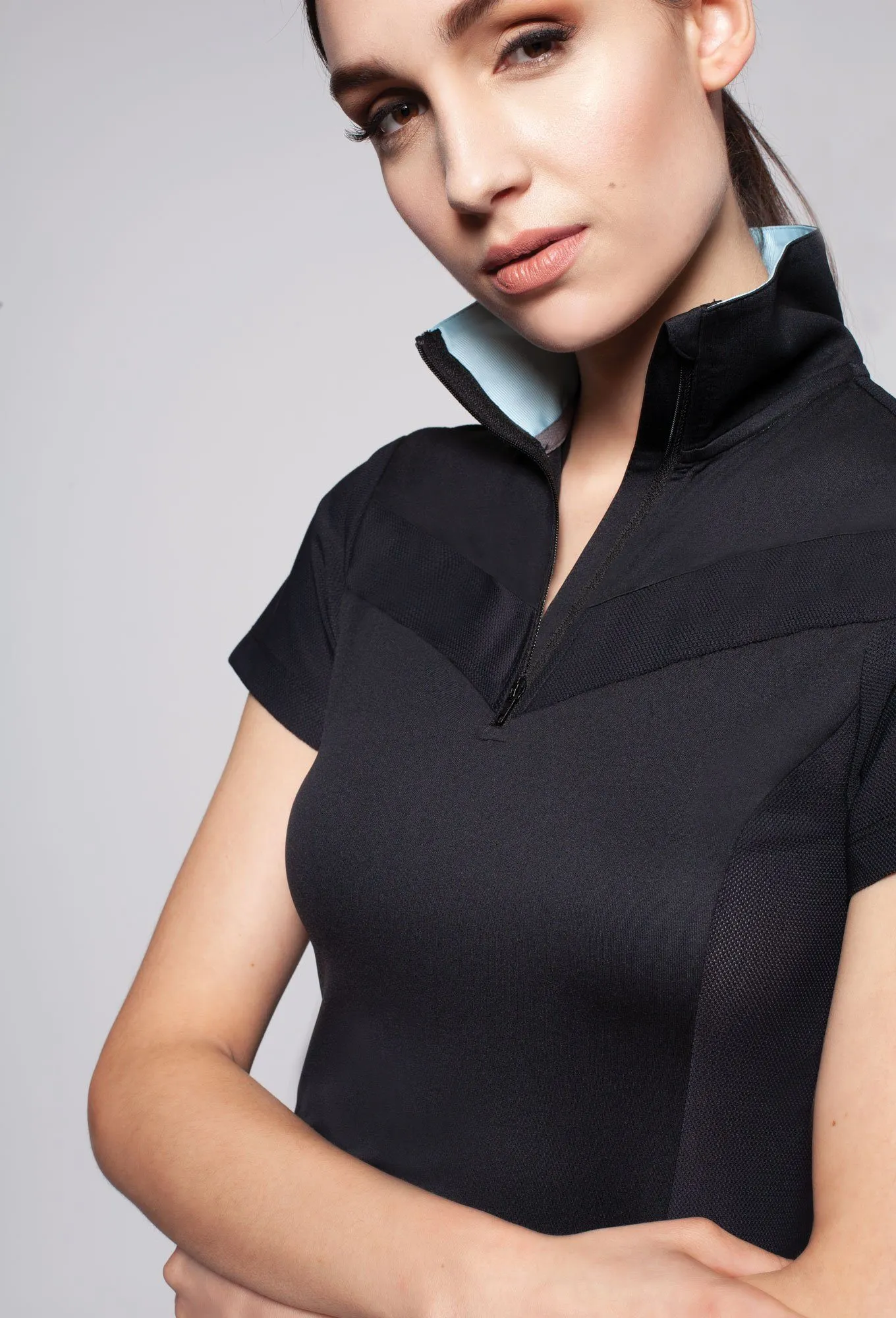 Diana Mesh Short Sleeve Shirt