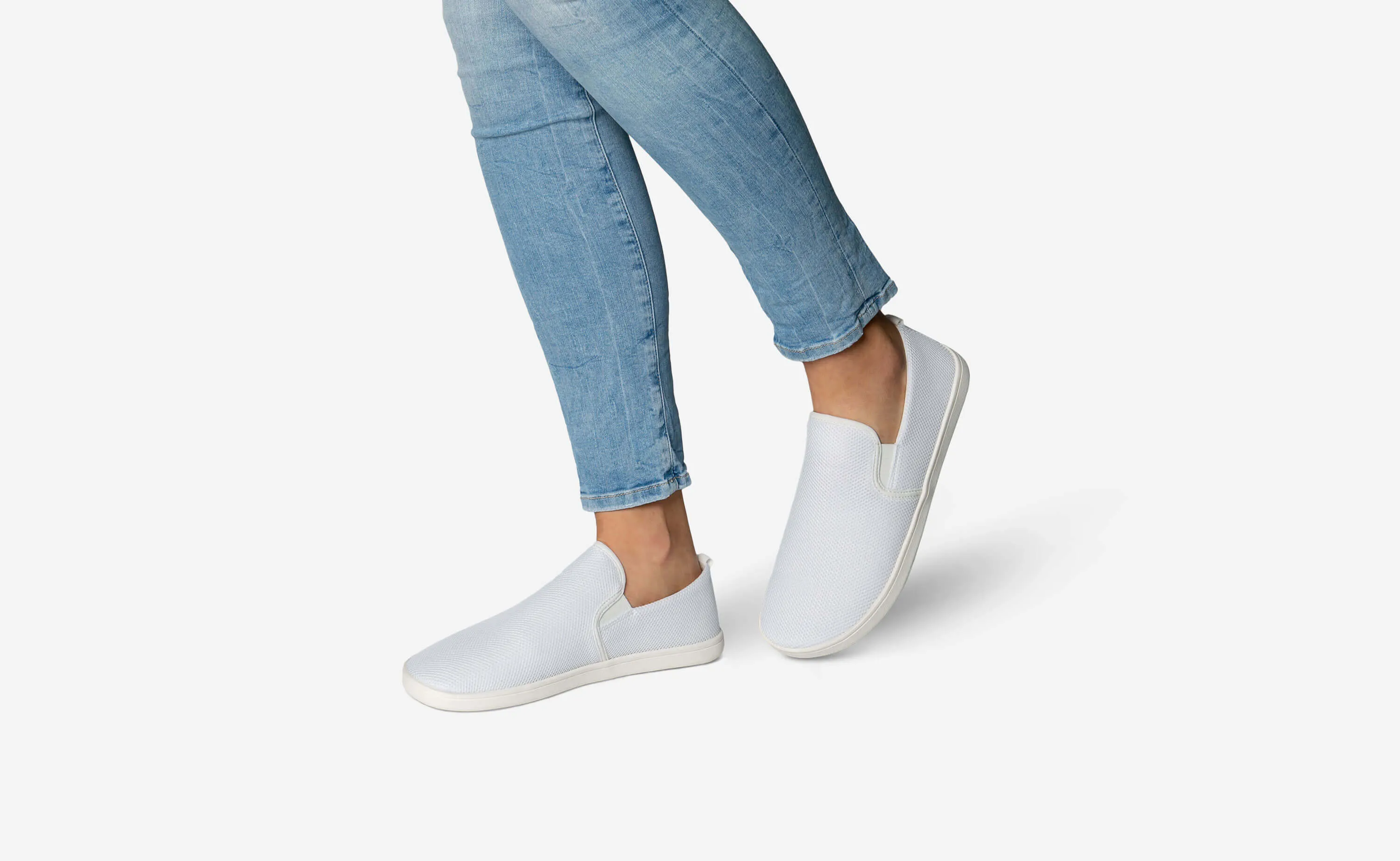 Droptop Mesh - All White