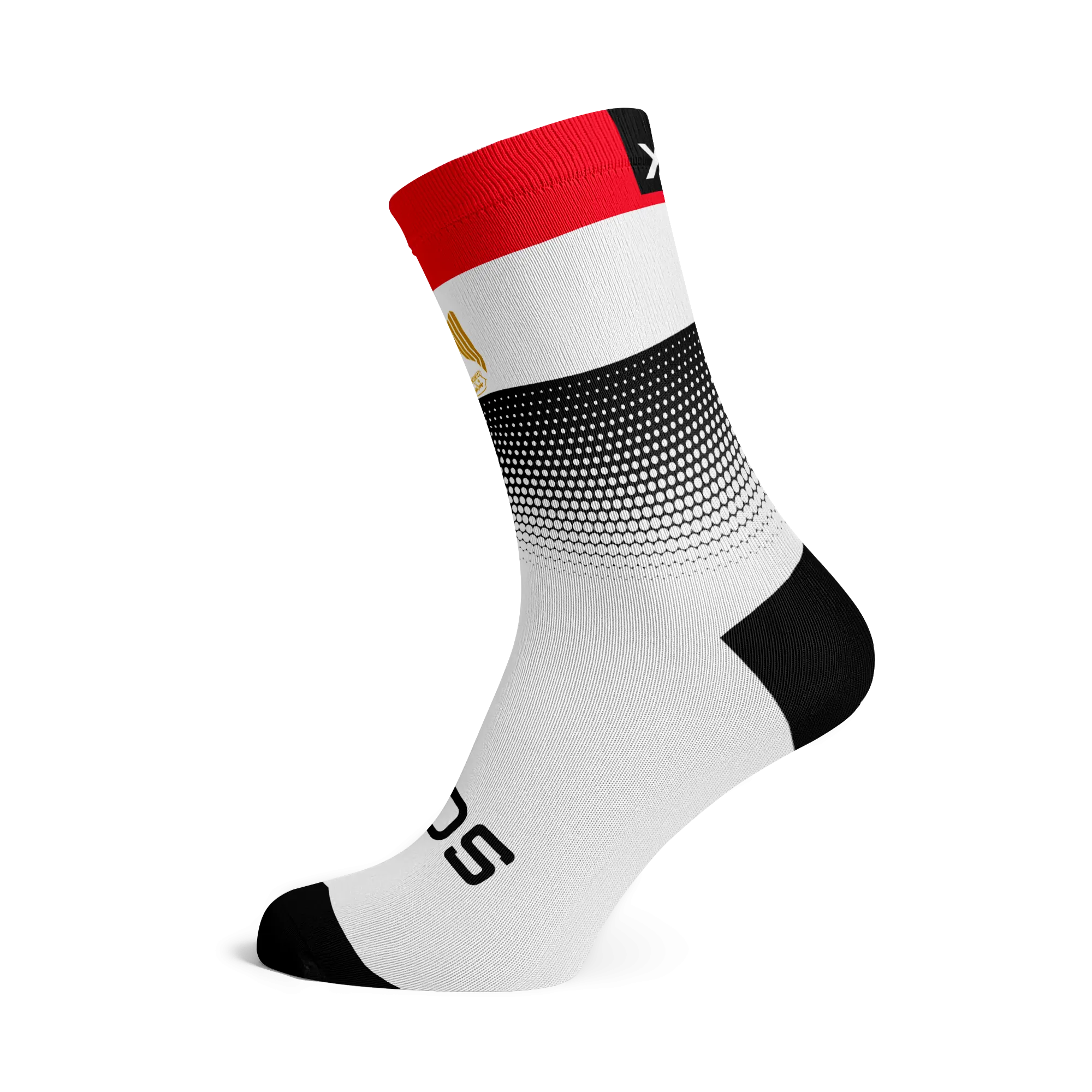 Egypt Flag Socks