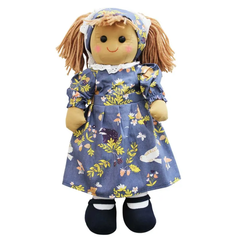Enchanted Forest Dress - Rag Doll - Personalised Gift