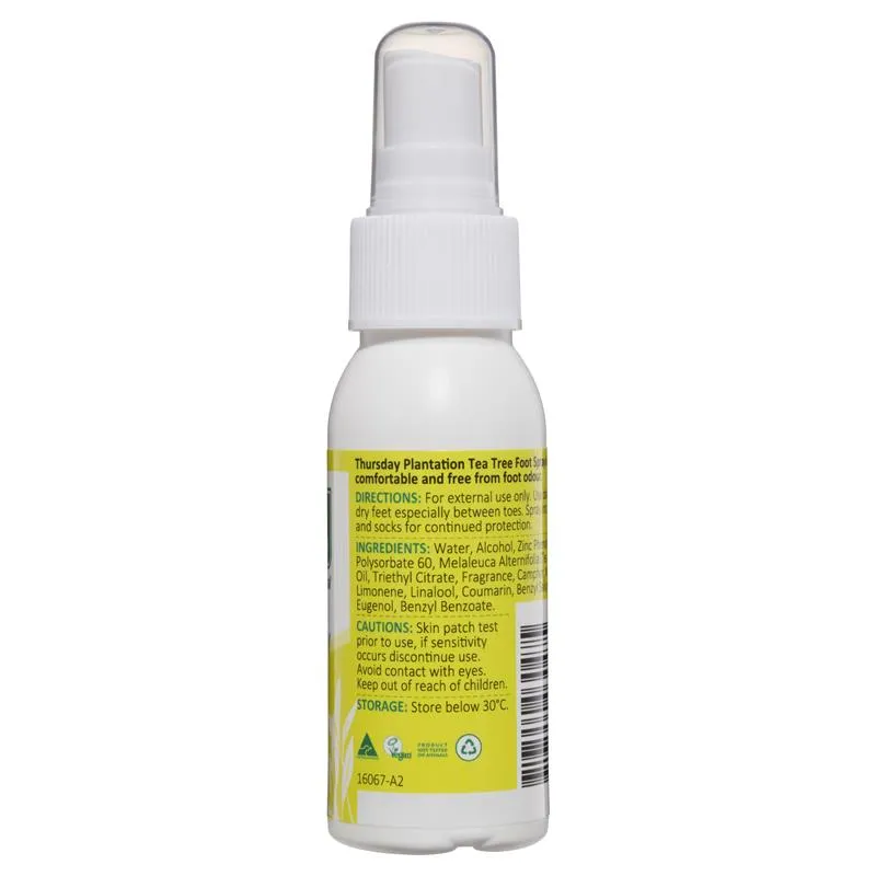 [Expiry: 08/2025] Thursday Plantation Tea Tree Foot Spray 50mL