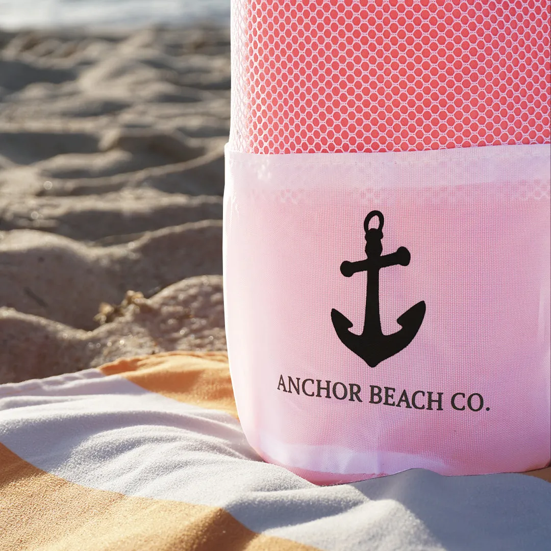 Extra Large Lightweight Quick Dry Beach Towel With Pockets - Perfect Summer Travel Gift