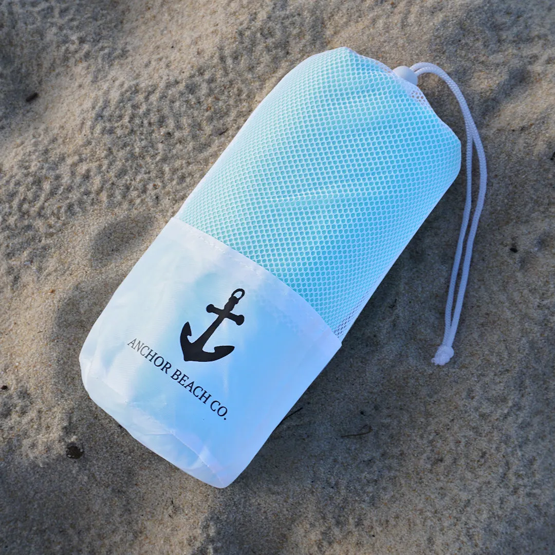 Extra Large Lightweight Quick Dry Beach Towel With Pockets - Perfect Summer Travel Gift