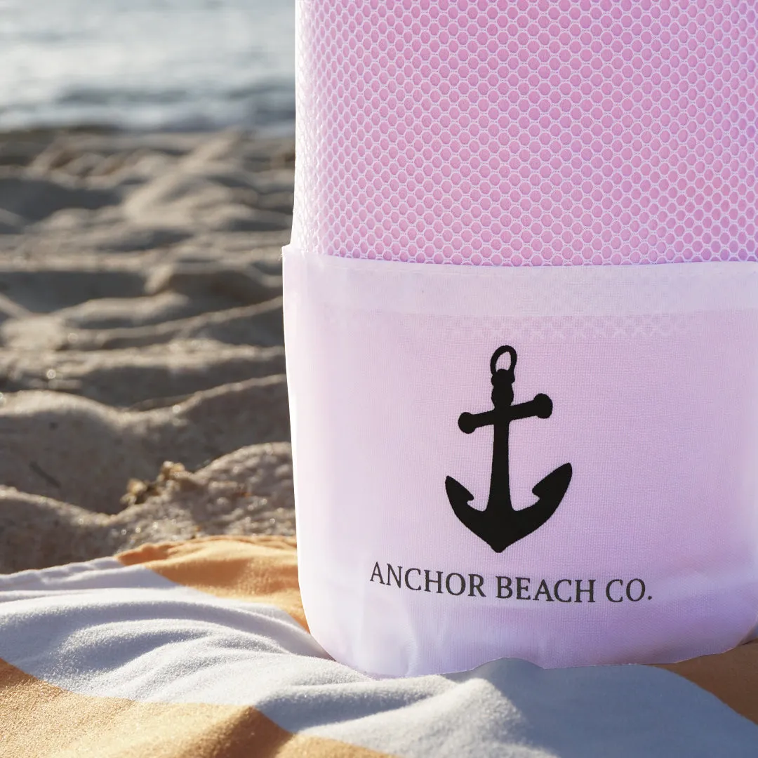 Extra Large Lightweight Quick Dry Beach Towel With Pockets - Perfect Summer Travel Gift