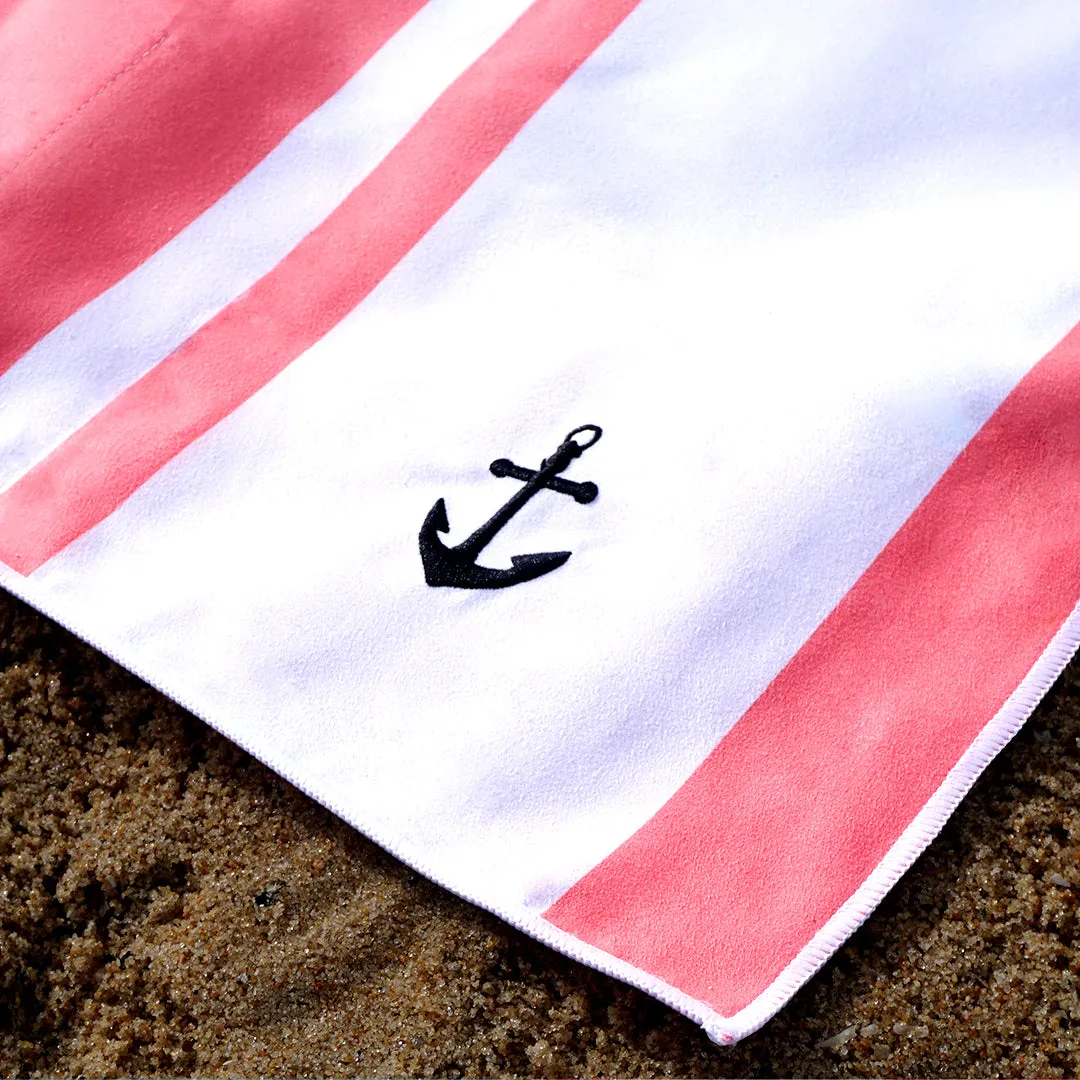 Extra Large Lightweight Quick Dry Beach Towel With Pockets - Perfect Summer Travel Gift