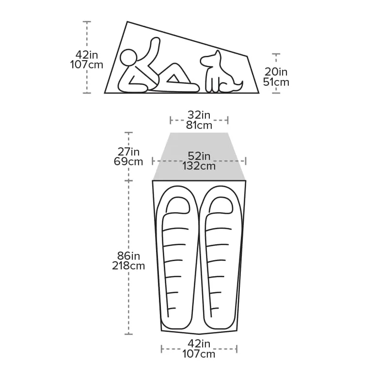 Fly Creek HV UL2 Bikepack Solution Dye