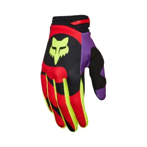Fox 180 Emotion Gloves - Flo Red