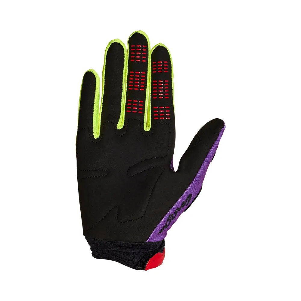 Fox 180 Emotion Gloves - Flo Red