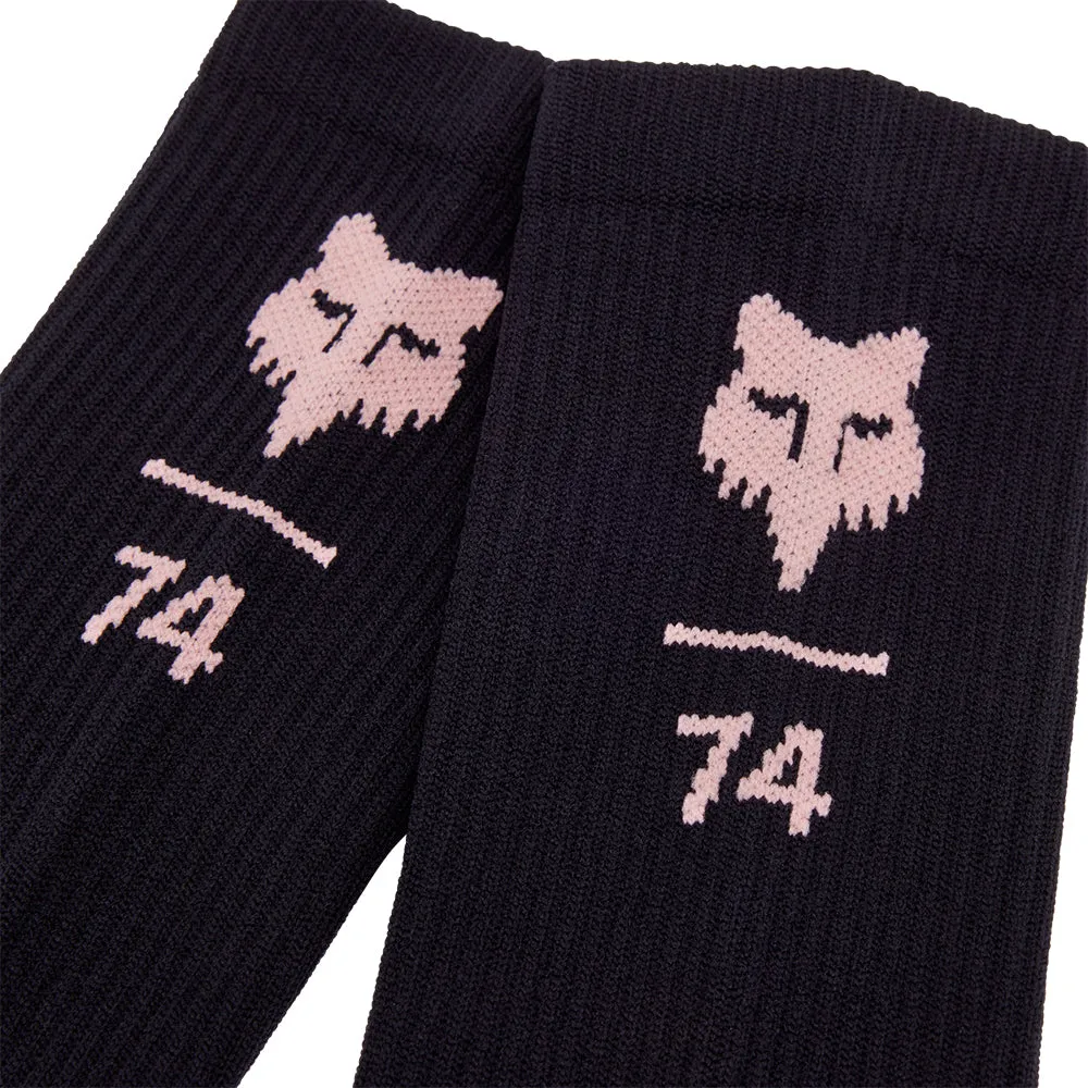 Fox 6 Inch Ranger Socks 1974 - Black/Pink