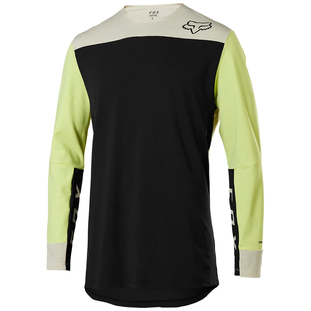 Fox Defend Delta Ls Jersey - Black