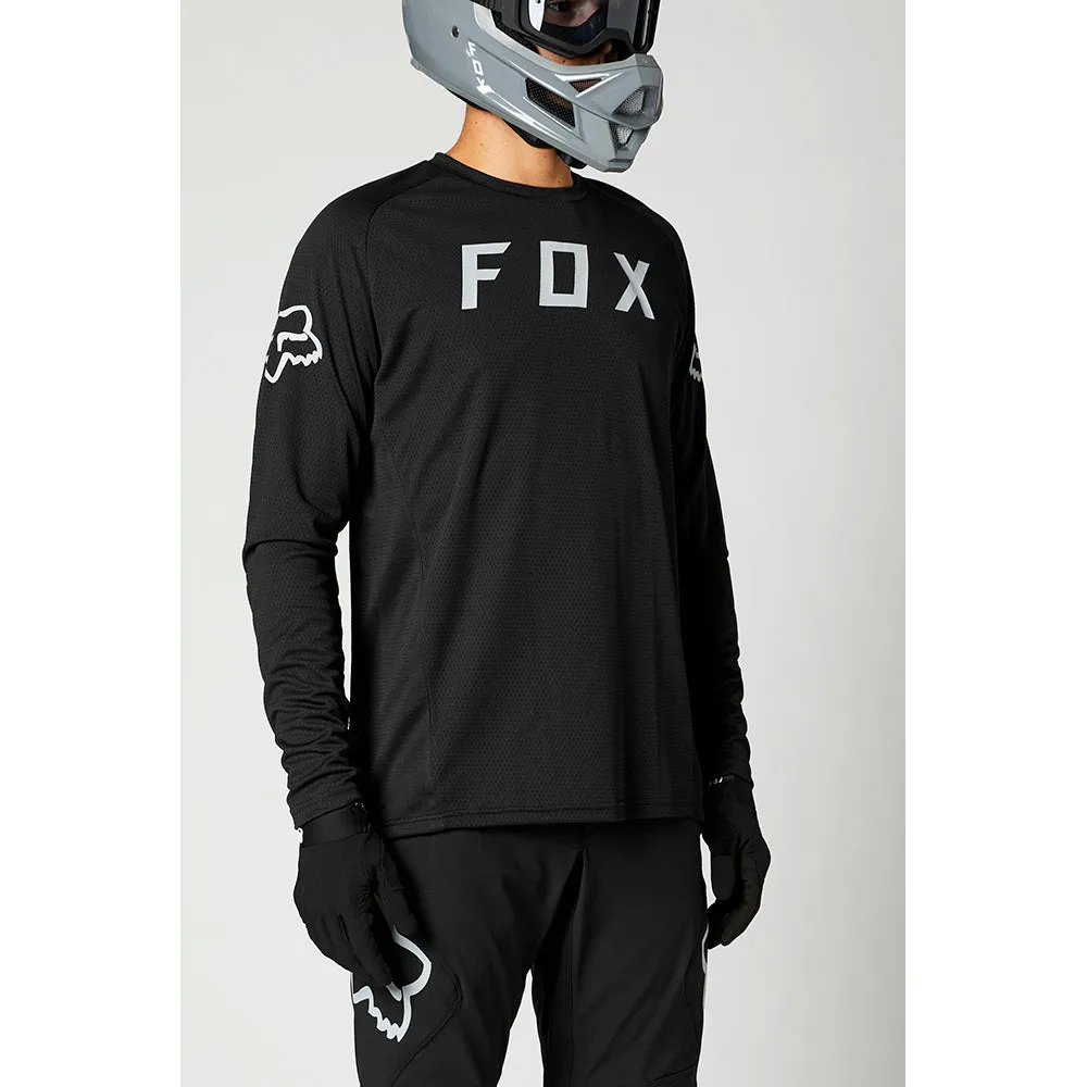 Fox Defend Ls Jersey - Black