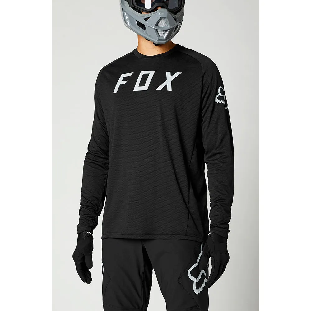 Fox Defend Ls Jersey - Black