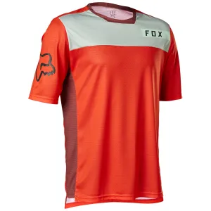 Fox Defend Ss Jersey Moth [Flo Red]